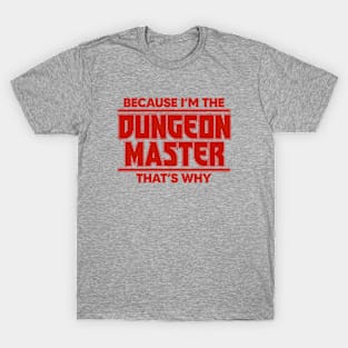 D&D Dungeon Master T-Shirt